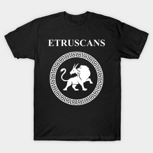 Etruscans Ancient Italy Civilization Chimaera Symbol T-Shirt